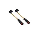Car brake alarm induction line / friction plate