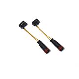 Car brake alarm induction line / friction plate