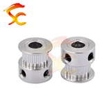 1038#3D printer Aluminum Alloy GT2/2M Synchronous timing 20 teeth bore 6.35mm belt width 6mm timing belt pulley
