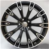 Gun Metal Machined Forged Car Wheels With 5x112 For Audi A8 / Color Customized 20 inch Alloy Rims