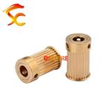 13-0085#CNC parts Brass timing GT2 25 teeth bore 8mm timing belt pulley width 19mm timing pulley,pulleys wheels