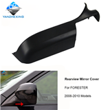 gzyzx Outer Side Rearview Mirror Cover Housing Shell Panel For SUBARU FORESTER SH 2008 2009 2010 Base Color Lower Cover