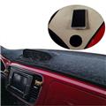 High-end Print LOGO POLYESTER Velvet Sun Protect Cover Auto Dash Board Mat For Car