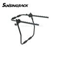 hitch bike rack rear carrier steel 3 bikes trunk mounted car bicycle rack