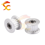 1379#3D printer GT2/2M Aluminum Alloy 16teeth Perlin passive idler pulley wheel bore 3mm(with bearing) belt width 5mm Pulleys