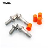 Supplier Of Guangzhou Car Wheel Parts Multiple Size Tire Lock Silver Bolts For Mercedes
