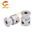 1011#CNC Parts GT2/2M Synchronous timing 18 teeth bore 5mm belt width 6mm Aluminum Alloy small timing belts and pulleys