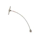TPMS valve holding tool for valve core removal replacement tool