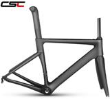 Carbon Di2 Bike Cyclocross Frame standard QR thru axle Disc brake Bicycle Road Frameset 51.5cm 54cm 56.5cm Free Shipping