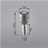 Guangzhou 28mm M12X1.5 Tire Anti-Theft Cone Screw Hub Nut Wheel Lock Bolt