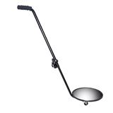 high quality black portable vehicle inspection mirror