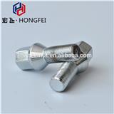 Hot sale suit Audi car chrome carbon wheel hub bolt
