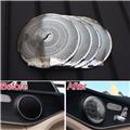 Car Auto Silver door loud speaker sound decorative frame cover sticker