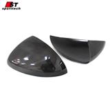 Car Side mirror cover for Porsche Cayenne 958 2011-2014year Carbon Fiber Rearview Mirror sticker housing tuning Accessories
