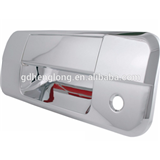 For 2007-2013 Tundra ABS Chrome Tailgate Handle Cover W/ Key Hole 2PC