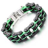 Stainless Steel 316Ll Biker Bicycle Bike Link Chain Men's Bracelet Jewelry Chain