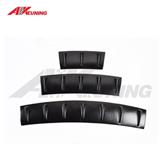 Rear diffuser lip for universal ABS/PU carbon look car rear bumper lip