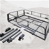 hitch mounted cargo carrier
