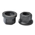 black open end wheel nut with separating washer lug nut