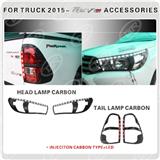For TRUCK 2015REVO ACCESSORIES HEAD/TAIL LAMP CARBON