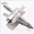 DeLin 4 IN 1 Tire repair Cores Remover installer tools four way valve repair tool