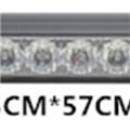 20W Blue LED Emergency Warning Use Flashing Strobe Lightbar For Windshield Dash Grille