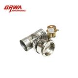 Air compressor intake high pressure quick exhaust valve remote control