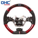 Led Carbon Fiber Smart  Steering Wheel Compatible With Toyota CHR OHC MOTORS