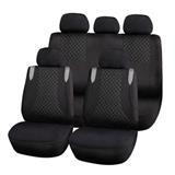 Universal quilting seam  designer polyester mesh car seat cover 9 Pcs/Set Best auto seat cover