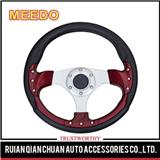 Customizable racing steering wheel,universal PU/PVC/leather 320mm 13inch car steering wheel