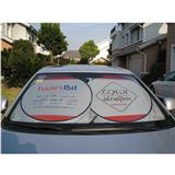 Promotional Logo Printing Nylon Car Sunshade