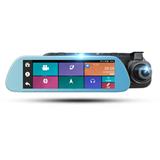 Android car dash camera reverse mirror car DVR dual camera 4G wifi support GPS navigation App