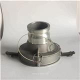 4*3 gravity drop coupler for API adpator valve