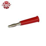 4mm banana plug with plastic nickel plated