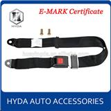 Hot selling 2 point simple safety seat belt (with E-Mark Certificate)