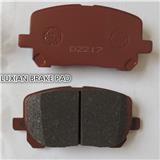 D2217 Semi-metallic No noise High quality Brake pad