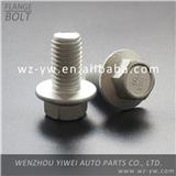 DIN6921 hexagon flange wheel bolt m6