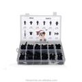 HE64 Wholesale Plastic Rivet Auto Clip Assortment 168pcs