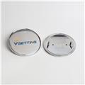 Custom 82mm 74mm White Blue Front Hood Bonnet Emblem Rear Trunk Badge For BMW