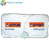 150X70cm folding car window sunshade double circles car windshield sun shade