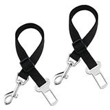 Adjustable Pet Car Dog Seat Safety Belt Seatbelt Harness for Dog Cat Black
