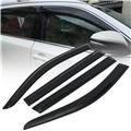 car accessories 4 doors car window visor injection window visor accessories for Rush 2018