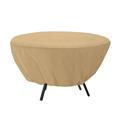 Stackable outdoor waterproof small round table cover