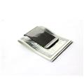Free shipping dongguan direct factory carbon fiber wallet money clip leather money clip wallet with powe rare earth magnets