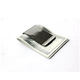 Free shipping dongguan direct factory carbon fiber wallet money clip leather money clip wallet with powe rare earth magnets