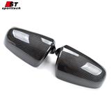 Carbon fibre material side mirror cover for Audi A4 B7 rearview mirror sticker tuning parts