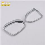 New Arrival Anteke Car Accessories ABS Sliver Door Mirror Protector Trims For Volkswagen Arteon Passat CC 2018