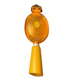Portable Solar powered LED  traffic flasher warning  light