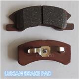 D6100S -Memi-metallic Nonoise Highquality Brakepad