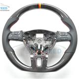 Sport Car Carbon Fiber Steering Wheel racing car wheel For VW Sagitar